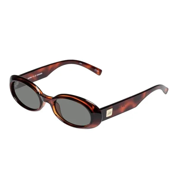 Le Specs Work It! Women’s Oval Sunglasses with High UV Protection - Gomix Brands Outlet